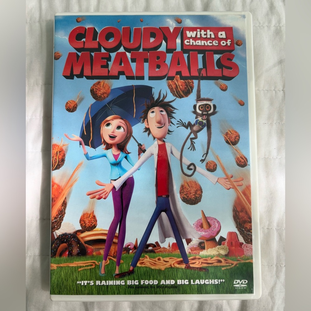 Cloudy with a Chance of Meatballs DVD